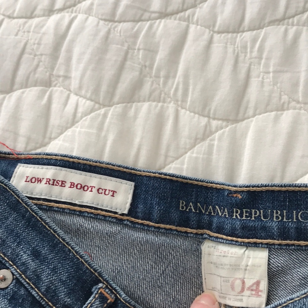 Banana Republic 2 jeans-Capri & low rise boot cut - Picture 3 of 8